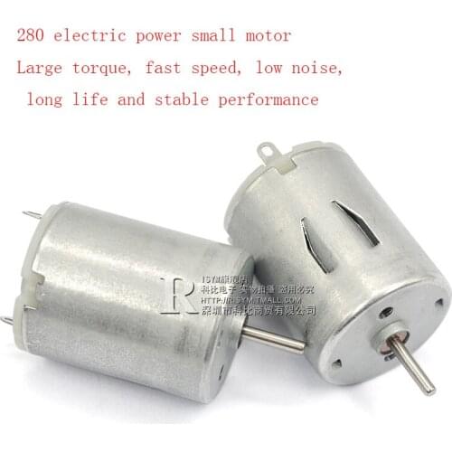 280 toy car hair dryer electric high power small motor small motor toy handmade diy 280 toy car hair dryer