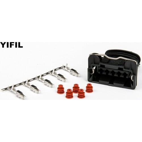 5/10/20/50/100pcs/lot Tyco Amp TE 5 Pin 5 Way Sealed Female Junior Power Timer JPT Connector Plug 282193-1