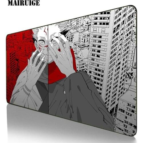 Jujutsu Kaisen Anime Large Gaming XXL Mouse Pad Laptop Keyboard Mousepads Computer PC Accessories Game Mousemat Player Mats Csgo
