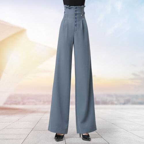 Latin dance pants for women summer high waist new thin ballroom dance pants modern dance practice pants fashion stylish