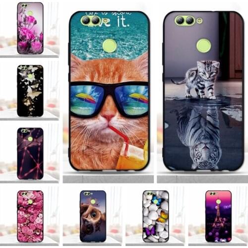For Huawei Nova 2 Case Cover for Huawei Nova 2 Soft Silicon TPU Fashion Pattern Painting Back Cover for Huawei Nova 2 Case 5.0"
