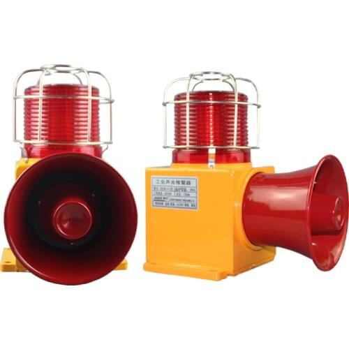 Factory direct supply K220V-A-L Buzzer with strobe light dc 220v Buzzer system ac 220V Motion sensor