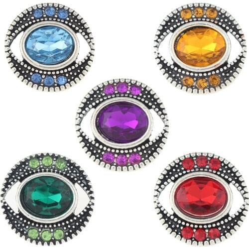 JaynaLee 18-20mm Metal Ginger Snap Button Fit Ginger Snaps Bracelets Jewelry for women men gifts GJS5368