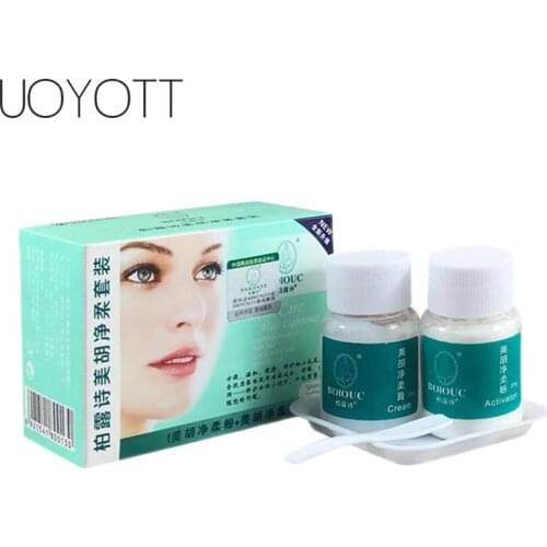 Eye Brow Cream Eye Brow Bleach Fast Permanent Hair Bleaching Cream Lighten Dark Hair Women Mustache Remove