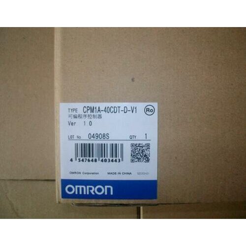 New In Box Omron PLC CPM1A-40CDT-D-V1 . #exp