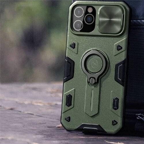 Shockproof Phone Case Protective Case Anti-fall Camera Lens Slide Cover for iPhone12/ 12 PRO/ 12 PRO Max Phone Accessories