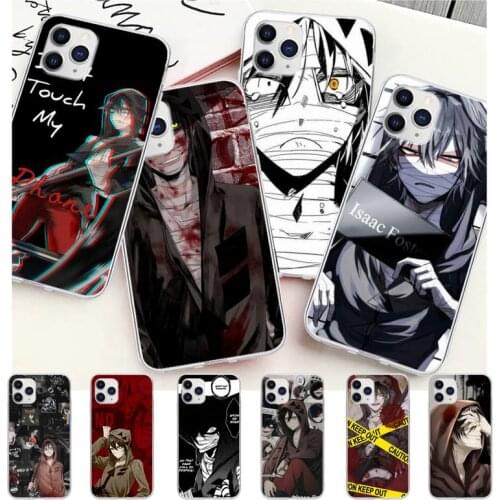 Isaac Foster Angels Of Death Transparent Cell Phone Cover Case For IPhone 12 11 Pro Max Xs X Xr 7 8 6 6s Plus 5 5s Se 2020