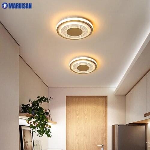 Modern Minimalist LED Ceiling Light For Living Room Bedroom Kitchen Wardrobe Aisle Foyer Indoor Warm Home Lamp Lustres Luminaria