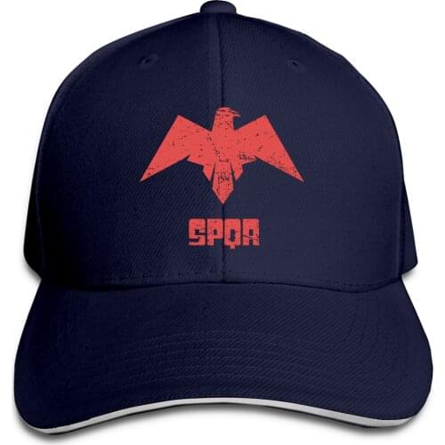 SPQR Roman Icon Spqr fishing sun caps R221 Novelty Mens Womens hats