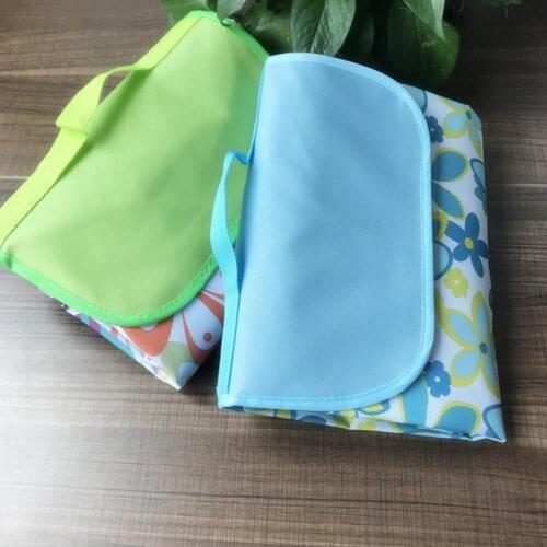 Waterproof Picnic Blanket Eco-friendly Beach Mat Wear Resistant PVC Camping Blanket Anti-sand Extra Large Picnic Mat for Home