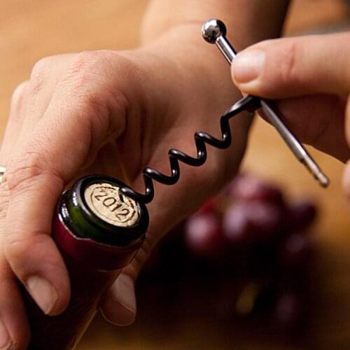 1set Mini Outdoor Red Wine Bottle Opener With Key Ring Cork Popper Bottle Pumps Corkscrew Cork Out Tool Openor Bar Tool