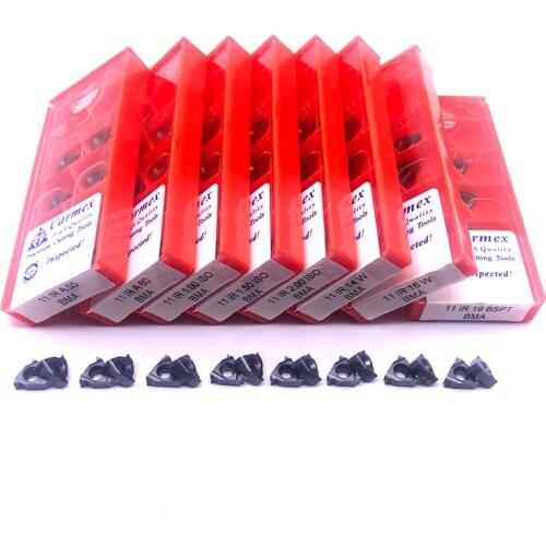 11IR A55 A60 1.50 1.00 ISO BMA High quality Threading Inserts turning tools for Indexable tungsten carbide