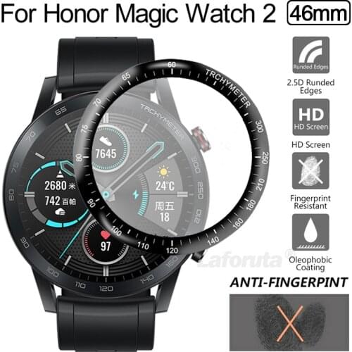 3D Curved Soft Full Cover Screen Protector Ultra-thin HD Clear For Honor Magic watch 2 46mm Smart Watch Accessories (Not Glass)