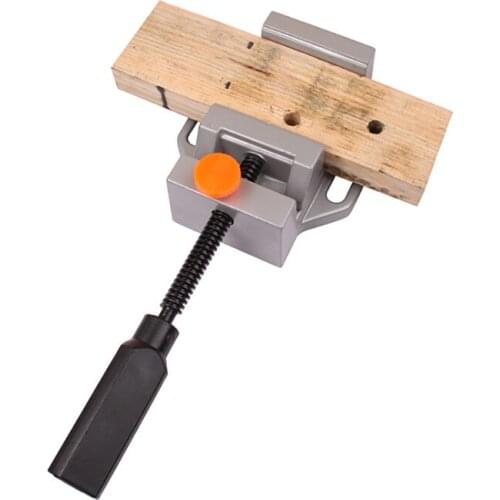 Aluminum Alloy Quick Flat Vise Bench Vise Bench Vise Can Be Equipped with Bench Drill Bracket Opening 68Mm