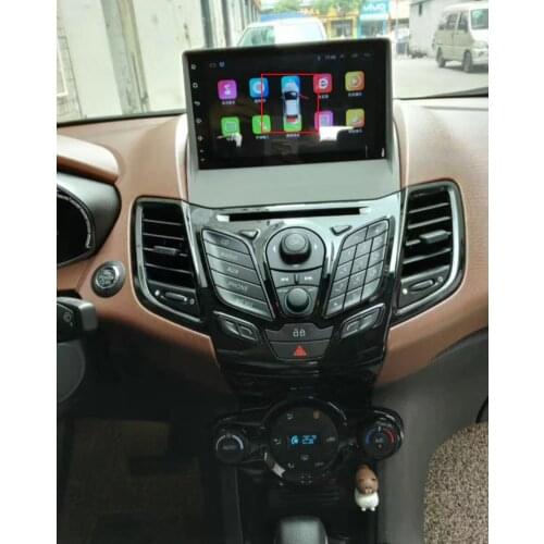 Free Shinpping HD 1024*600 Android 8.0 Car PC Player for Ford Fiesta with WIFI BT SWC GPS