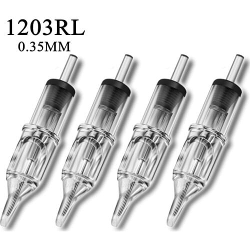 20PCS 3RL Tattoo Cartridge Needles Premium Tattoo Needles Cartridges Round Liner Assorted Needles for Tattoo Machine Pen