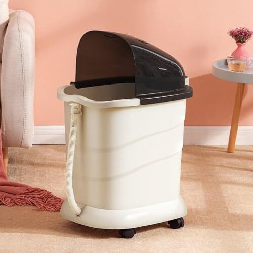 Comfortable massage Fumigation deep electric foot bath Household thermostatic heating massage foot bath