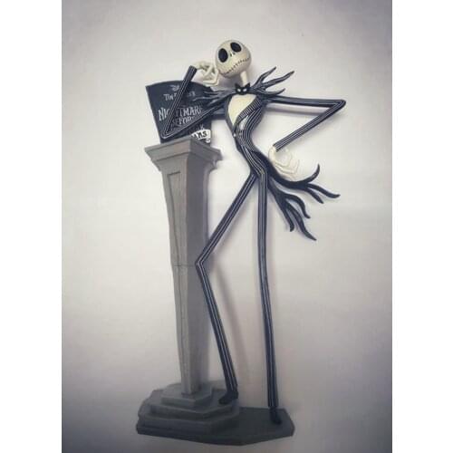 The Nightmare Before Christmas Jack Skellington 25th Years Model Figure Toys