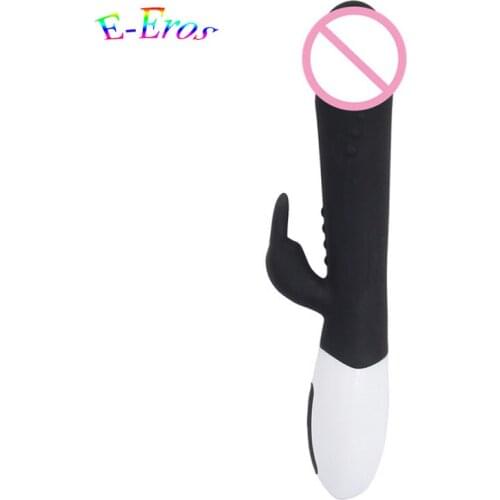 Powerful Rabbit Vibrators Rechargeable 10 Speed G spot Powerful Vibrating Massager Sex Toys Adult Erotic Products for Women