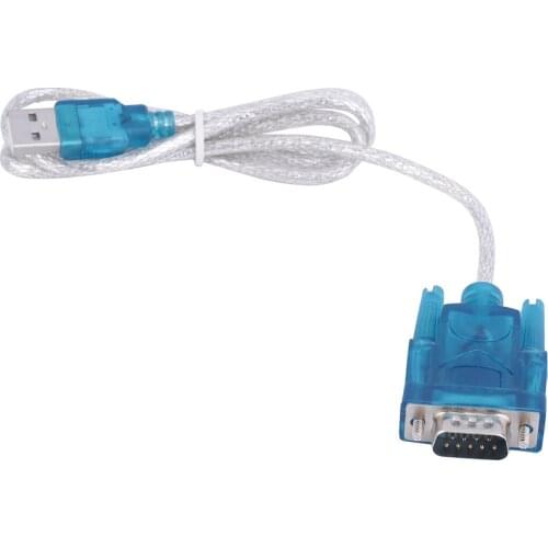 USB To RS232 Serial Port 9 Pin DB9 Cable Serial COM Port Adapter Convertor With Female Adapter Supports For Windows 8 No CD