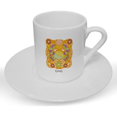 Personalized Crab Zodiac Turkish coffee Cup