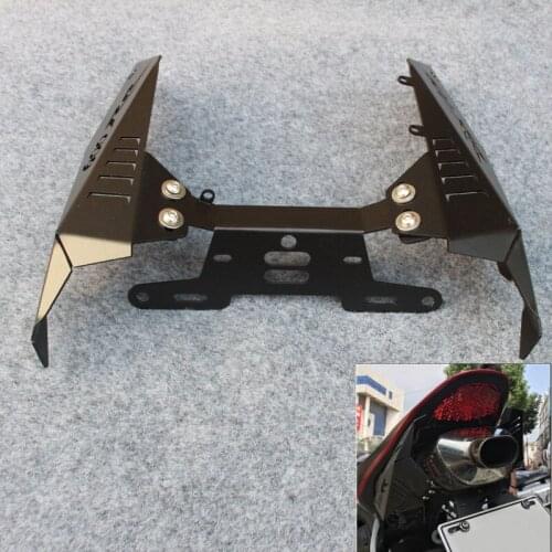 Suitable for Honda CBR600RR F5 motorcycle license plate frame 07-12 motorcycle license plate bracket license plate frame