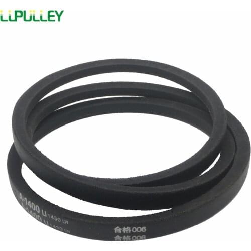 LUPULLEY A Type Wrapped V-Belt Black Rubber Machinery Drive Belt A60/61/62/63/64/65/66/67/68/69 V Belt For Transmission