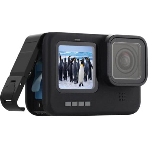 Cooling Cover Camera Battery Cover Lid Removable Protective Case With Charging Port For Go-Pro Hero 9 Black Camera Accessories