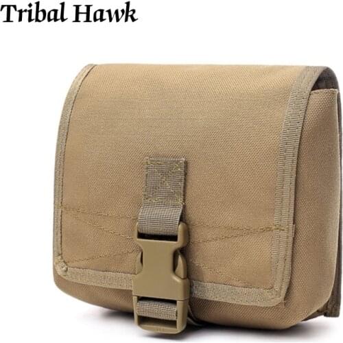 Tactical EDC Molle Pouch Bag Army Military Combat Waist Pack Outdoor Hunting Camping Tools Camo Backpack Accessory Equipment