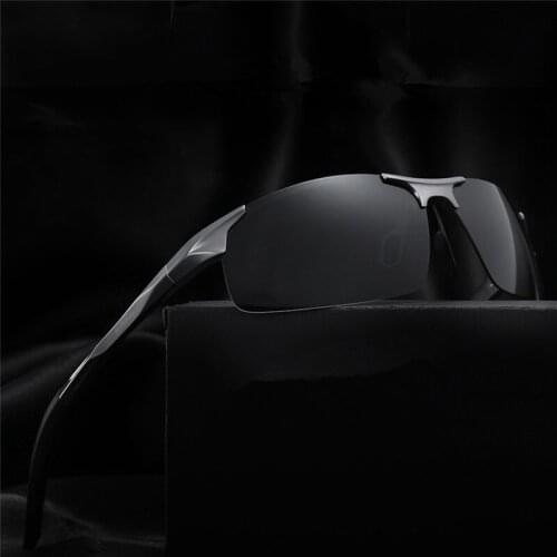 Vintage Polarized Sunglasses Men High Definition Classic Brand Aluminum Frame Driving glasses zonnebril heren