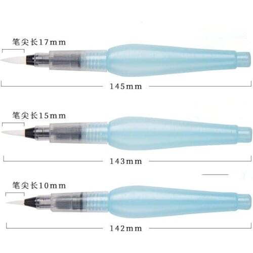High Quality water color Brush Pen plastic SML multicolour Set Art Water color calligraphy Stationery Office School Supplies