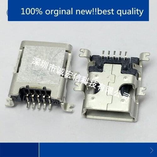 10pcs 100% orginal new in stock UX60-MB-5ST 5P USB female socket Mini USB interface HRS connector