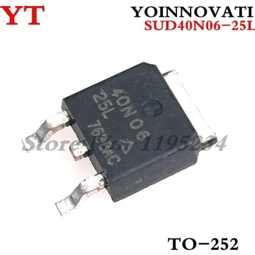 10pcs/lot SUD40N06-25L SUD40N06 40N06-25L IC Best quality