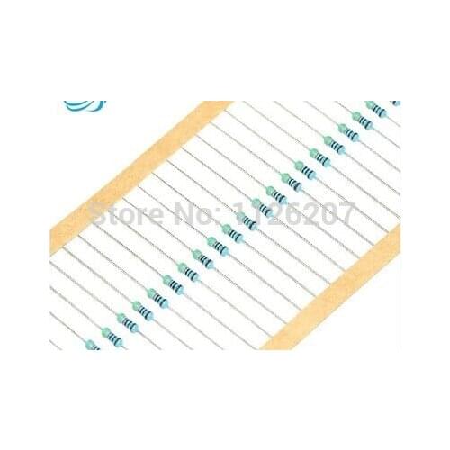 1000 PCS 1/4 WATT 1KR 1K 1/4W 1KOHM 1K Ohm 0.25W 1% Metal Film Resistors