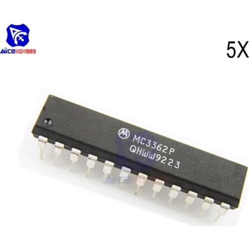 5PCS/Lot IC Chips MC3362P MC3362 DIP-24 Original Integrated Circuits