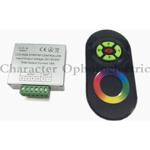 5PCS Magic Dream Color RGB LED Controller,DC12,24V 5 Keys Aluminum shell RF Touch RGB controller for led strips,wall lights