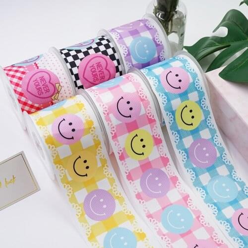 DIY Cartoon Printed Grosgrain Ribbon For Craft Supplies Sewing Accessories 5 Yards, Planar Resins Mold 10 Pieces. 47682