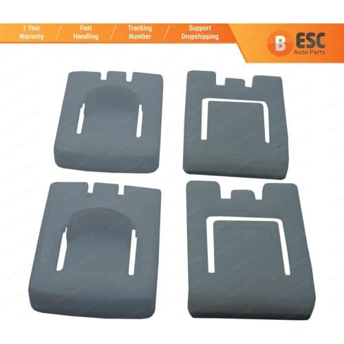 ECF2659 4 Pieces Front Seat Rail Runner Guide Clips for VW 191881213 Made in Turey