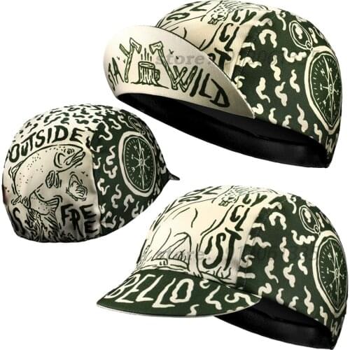 Outside Cycling Cap Men And Women Bike Wear Headdress Cycling Hat Caps Road Mountain Bike Race Headwear