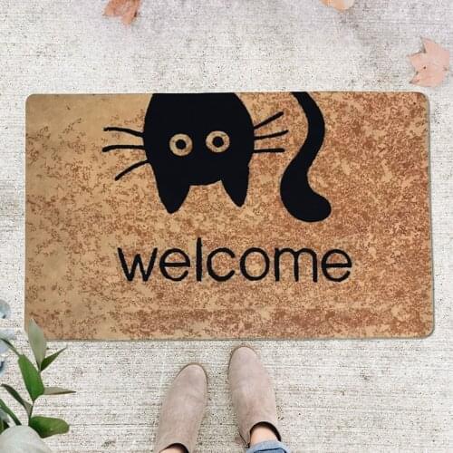 Doormats 45x70 cm Goose Eye Inside-Outside Anti-slip Welcome Mats Decorative Entrance Colourful Doormat Non Slip
