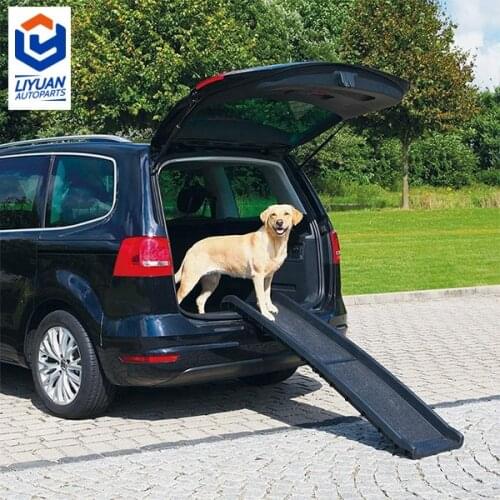 LIYUAN Factory Off Road Pet Stairs Plastic Folding Dog Ramp For Dog Cat