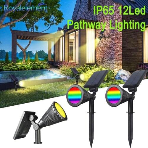 ROYALELEMENT Solar LED Lights