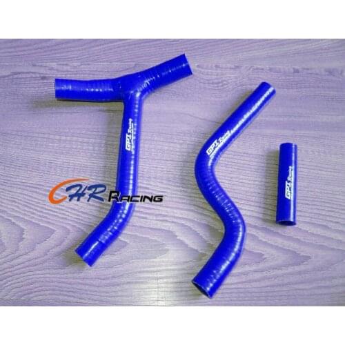 Silicone Radiator Hose FOR Yamaha YZ250F YZF250 2010 2011 2012 2013 10 11 BLUE