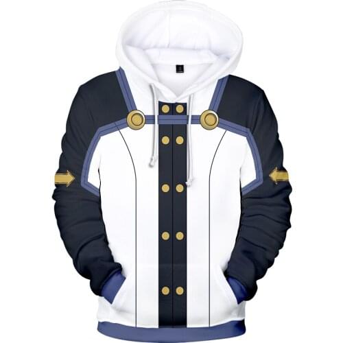 Hooded Hoodies Sweatshirts Men Women Kpop Kirito Zipper Pullover Unisex Tracksuit Japanese Anime Sword Art Online Cosplay Top 3D