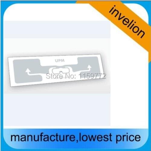 UHF Passive Dogbone RFID Sticker Label Tag marathon timing chip