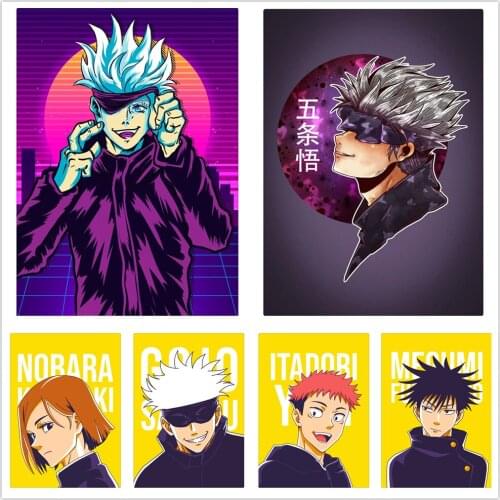 Japan Anime Jujutsu Kaisen Canvas Painting Home Decoration Wall Art Picture Prints Modular Modern Poster Frame For Living Room
