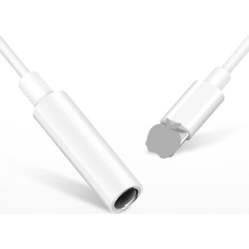 3PCS Lighting to 3.5 mm Audio Jack Adapter For Apple Iphone 8 10 11 Pro Xs Max Xr Headphone Splitter Aux Cable