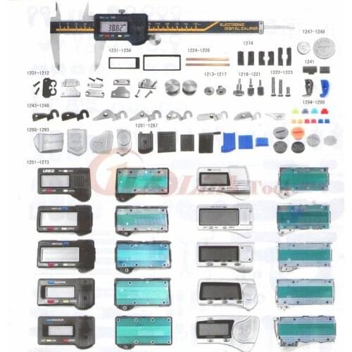 Accessories digital caliper. Vernier caliper chip battery cover display screen electronic screen battery cover