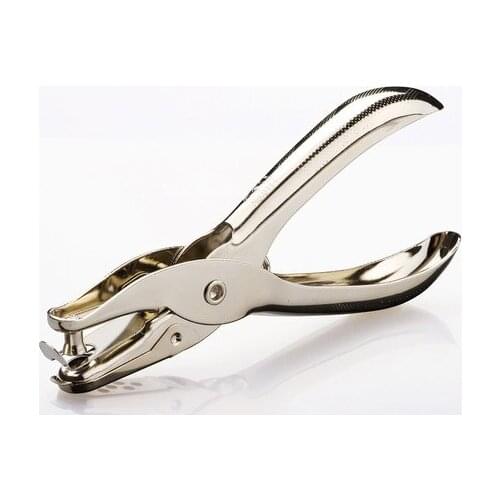 Deli stationery deli 0114 keypunch punch single hole 1 hole metal punch