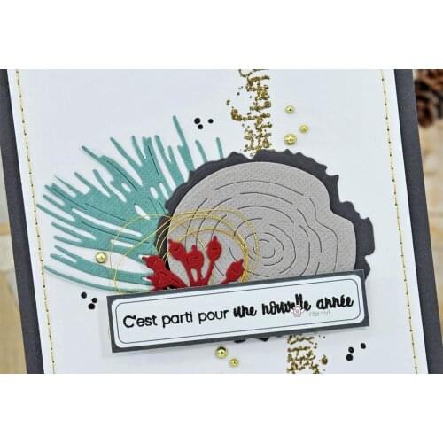 4Pcs Tree stump rings Metal Cutting Dies Stencils DIY Scrapbooking Paper/photo Cards Embossing Dies